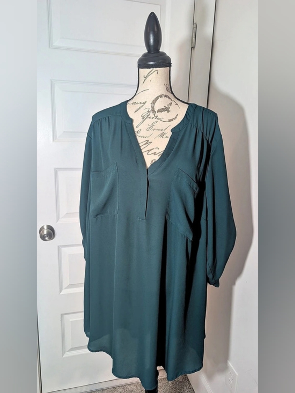 Torrid Harper Blouse in Green Size 4X